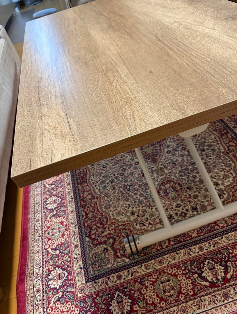 DEPOS 昇降式テーブル　120cm x 80cm