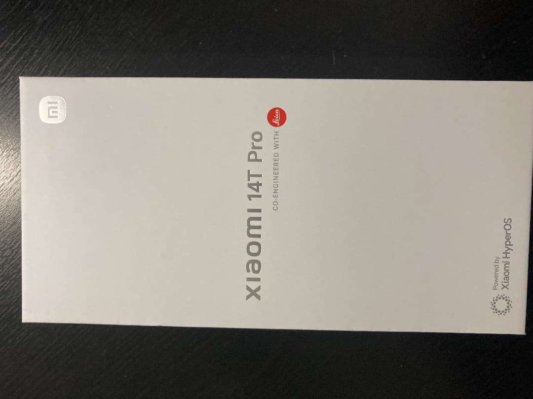 新品未使用 Xiaomi 14T Pro チタンブラック 256GB