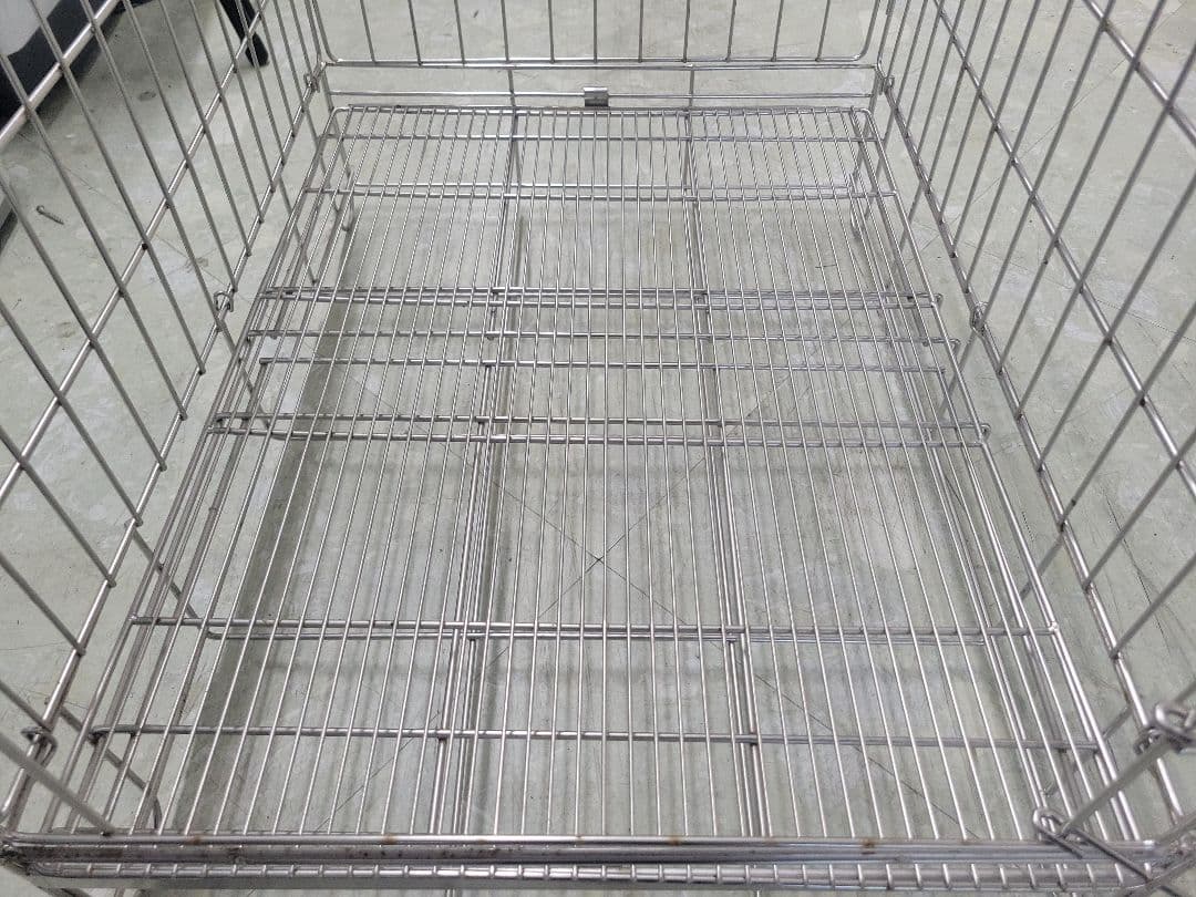 ハチコウ　ペットゲージ　ステンレスゲージ　M　中古