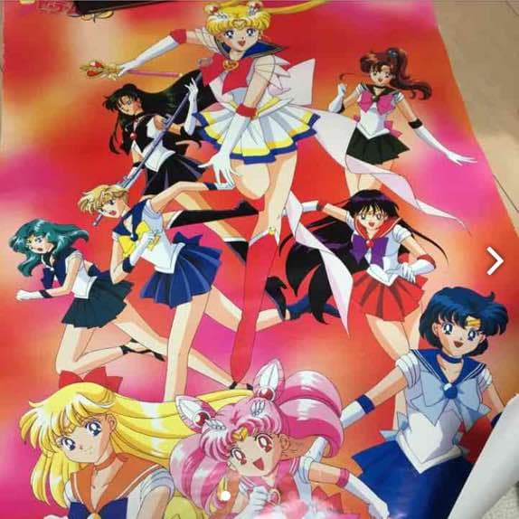 当時品 セーラームーンポスターセット