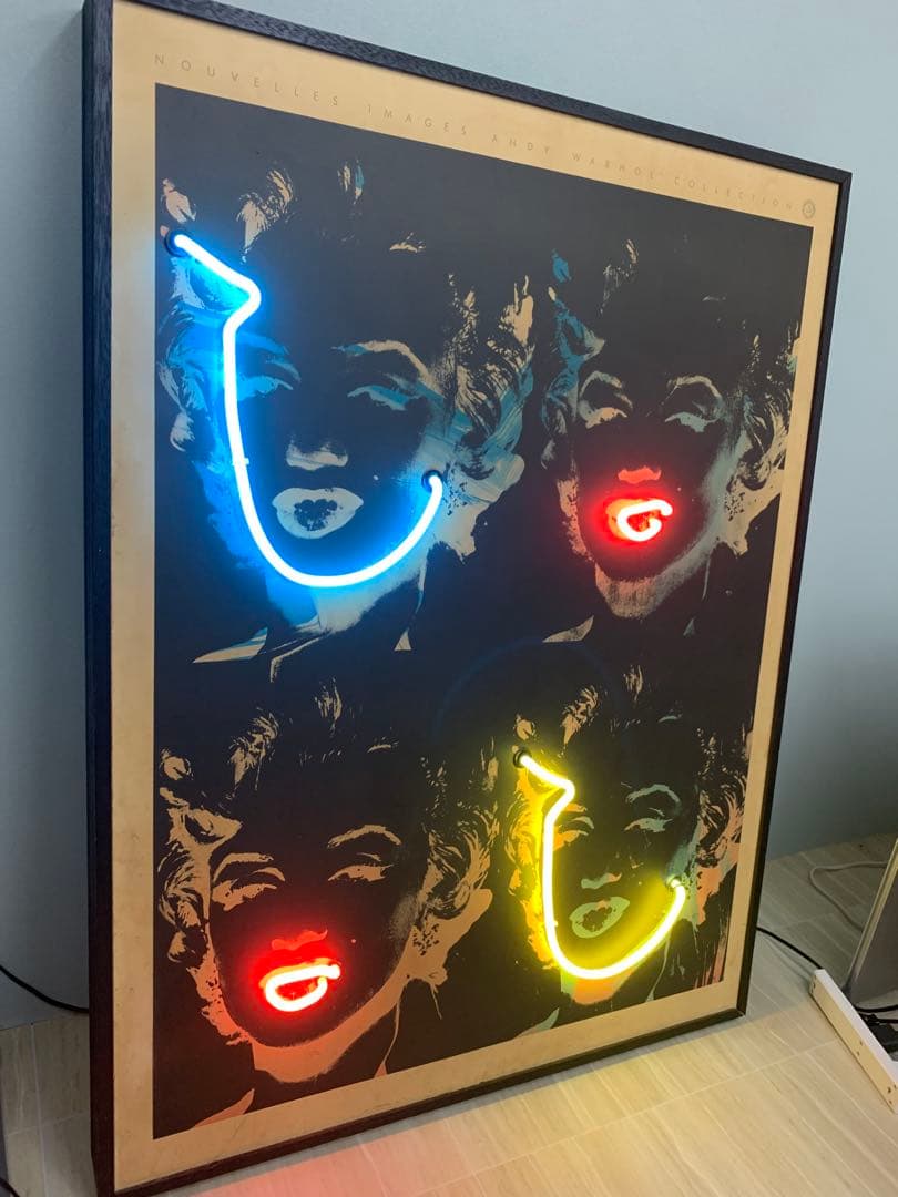 【大型サイズ】マリリン・モンロー 壁掛けネオンライトアート