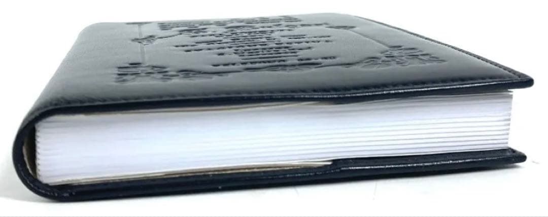 未使用 BVLGARI ブルガリ ノートブック S.bvlgariロゴ ブラック