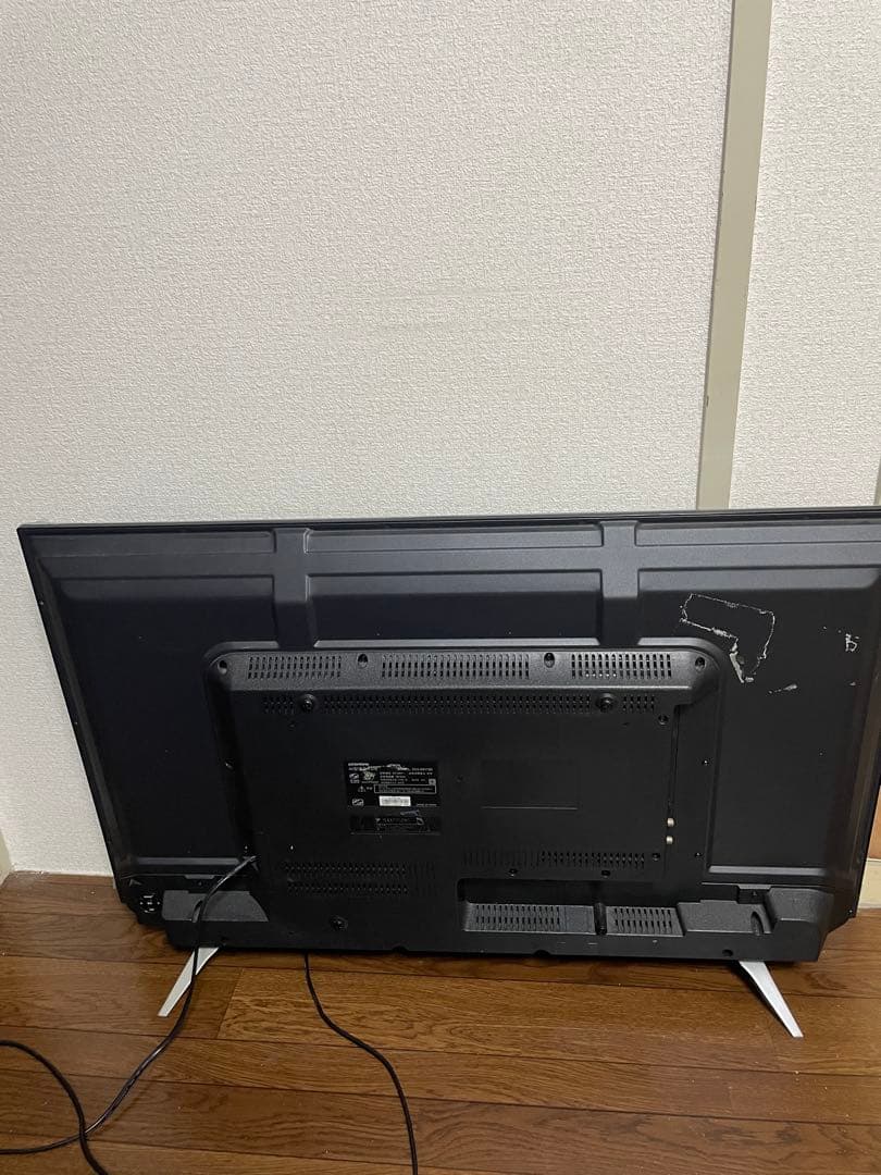 プラズマテレビ ホワイトスタンド