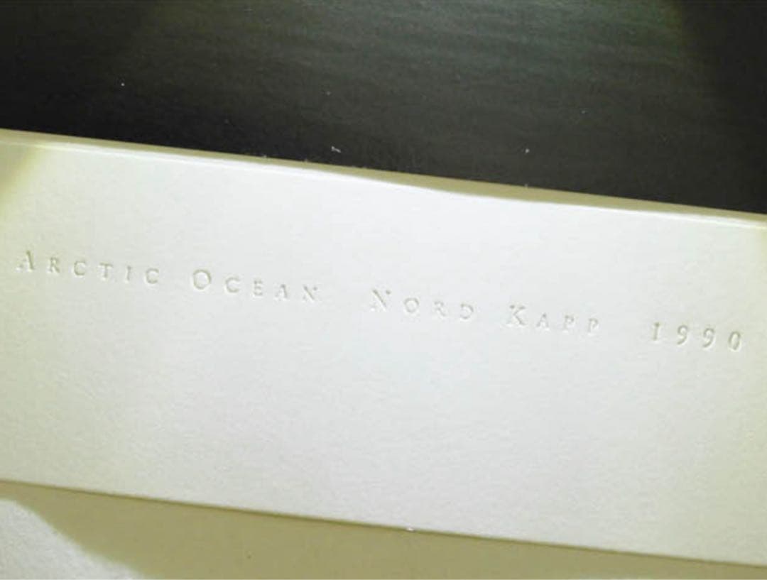 杉本博司ARCTIC OCEAN NORD KAPP海景Time Exposed