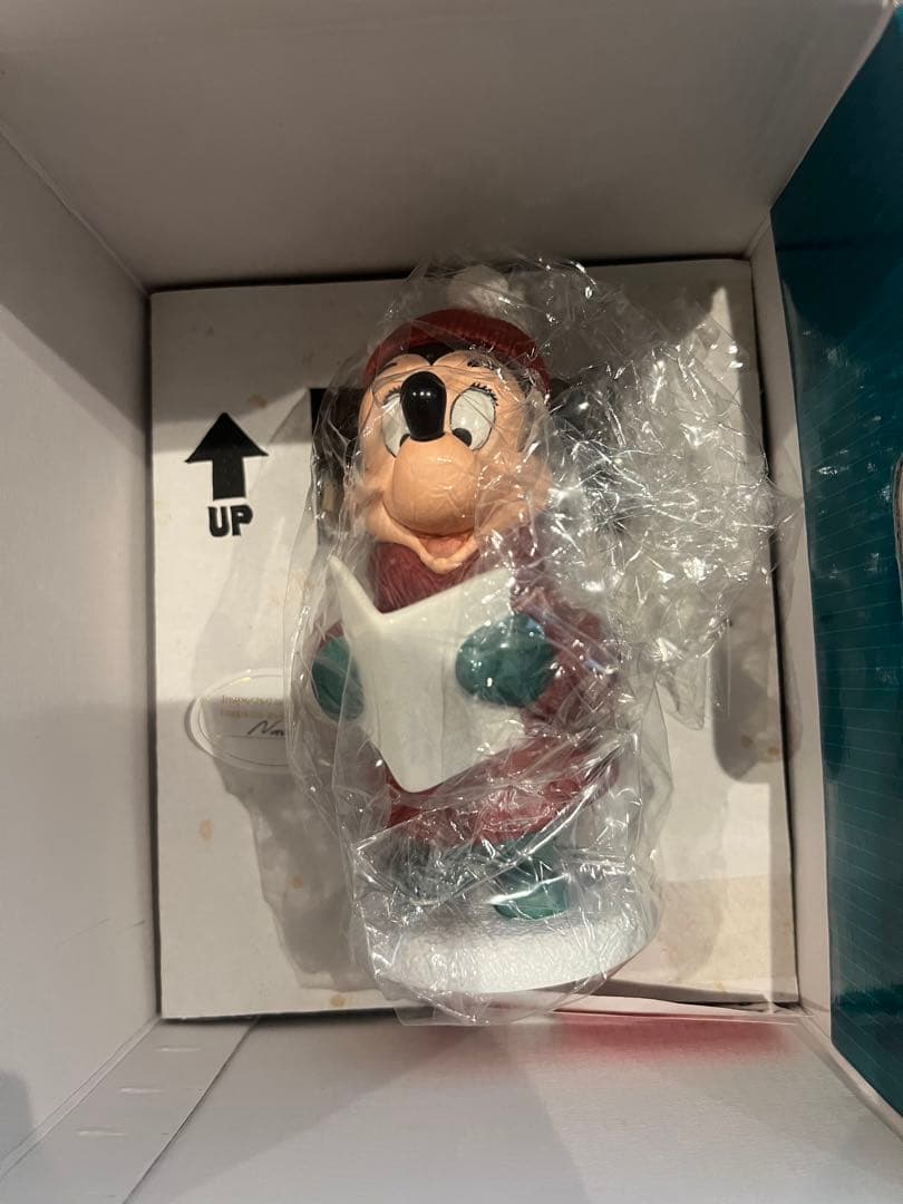 Carolers Minnie 未使用 証明書付き