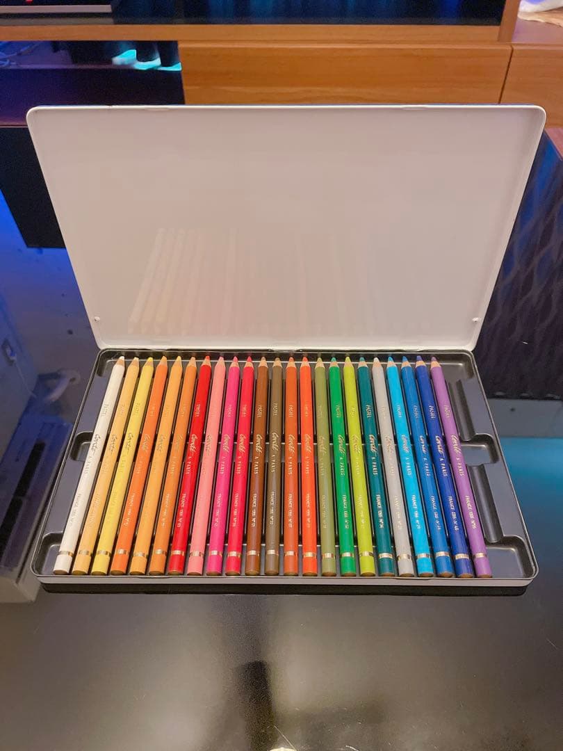 コンテ・ア・パリ パステルペンシル 24色 アソートセット 色鉛筆 【新品】