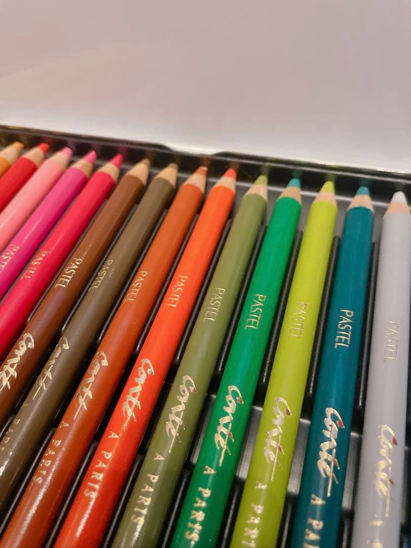 コンテ・ア・パリ パステルペンシル 24色 アソートセット 色鉛筆 【新品】