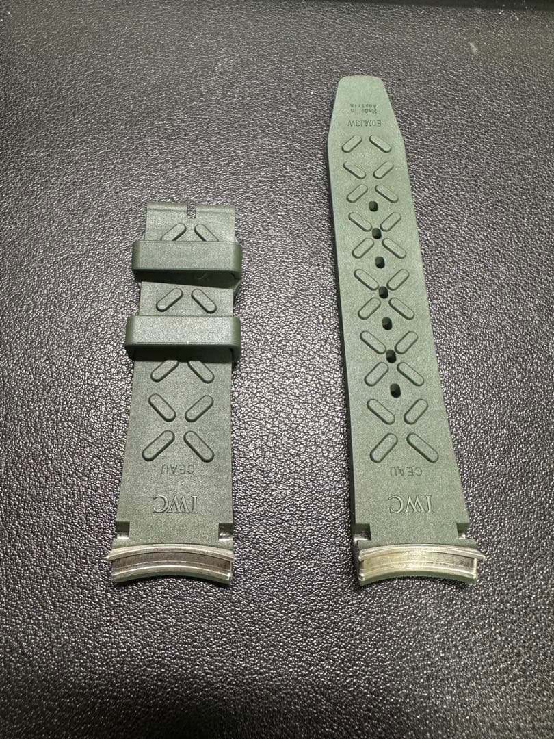 IWC 純正　ラバーベルト　20㎜