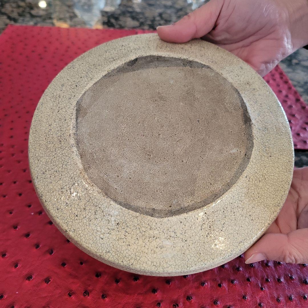 Naoki mizunumaさん専用瀬戸吹墨 兎紋行灯皿