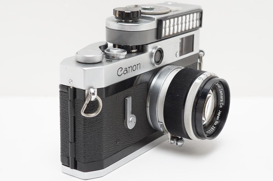 【作例あり】Canon P ポピュレール 露出計付き フィルムカメラ