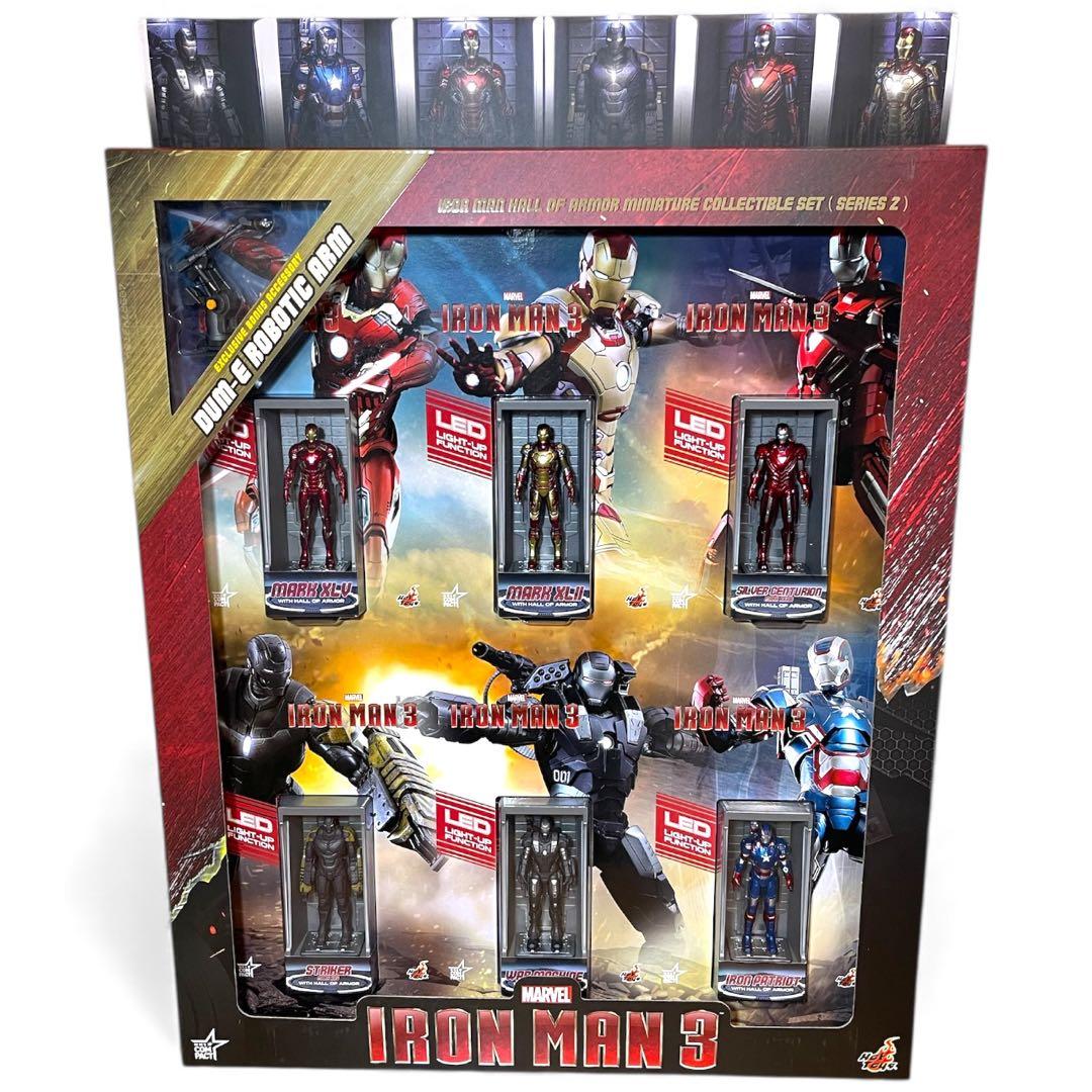 ⭐️未使用⭐️ ホットトイズ アイアンマン3 ミニチュアフィギュア 6体セット