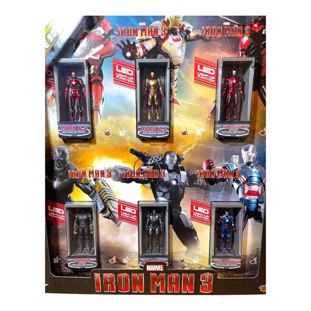 ⭐️未使用⭐️ ホットトイズ アイアンマン3 ミニチュアフィギュア 6体セット