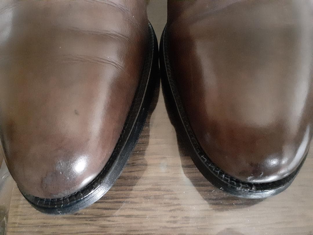 ぐ*け様 ジョンロブ　ガルニエ２　７D　茶　ブラウンミュージアムカーフ