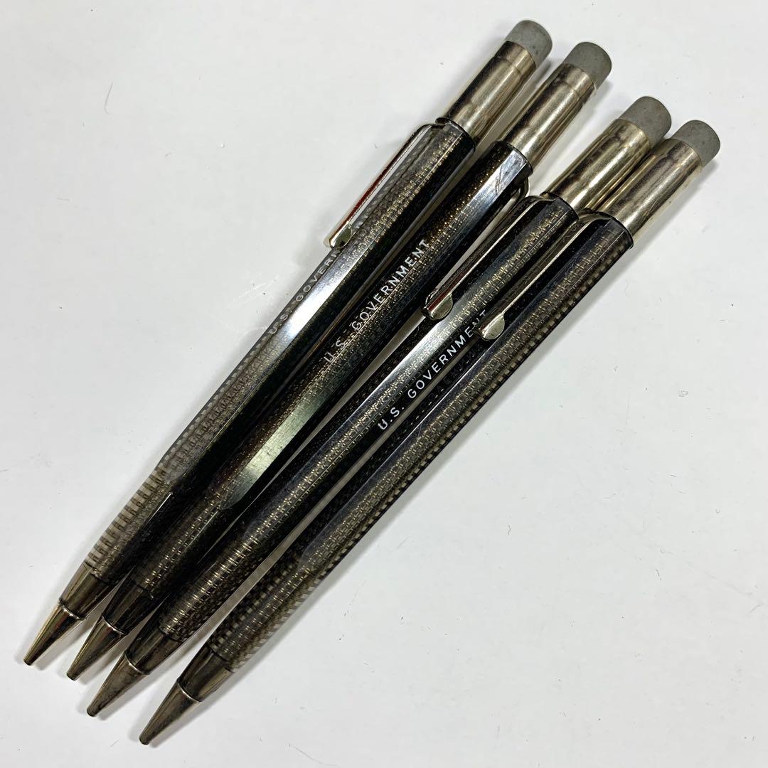 廃番 ヴィンテージ SKILCRAFT Scripto シャープペンシル 透明軸