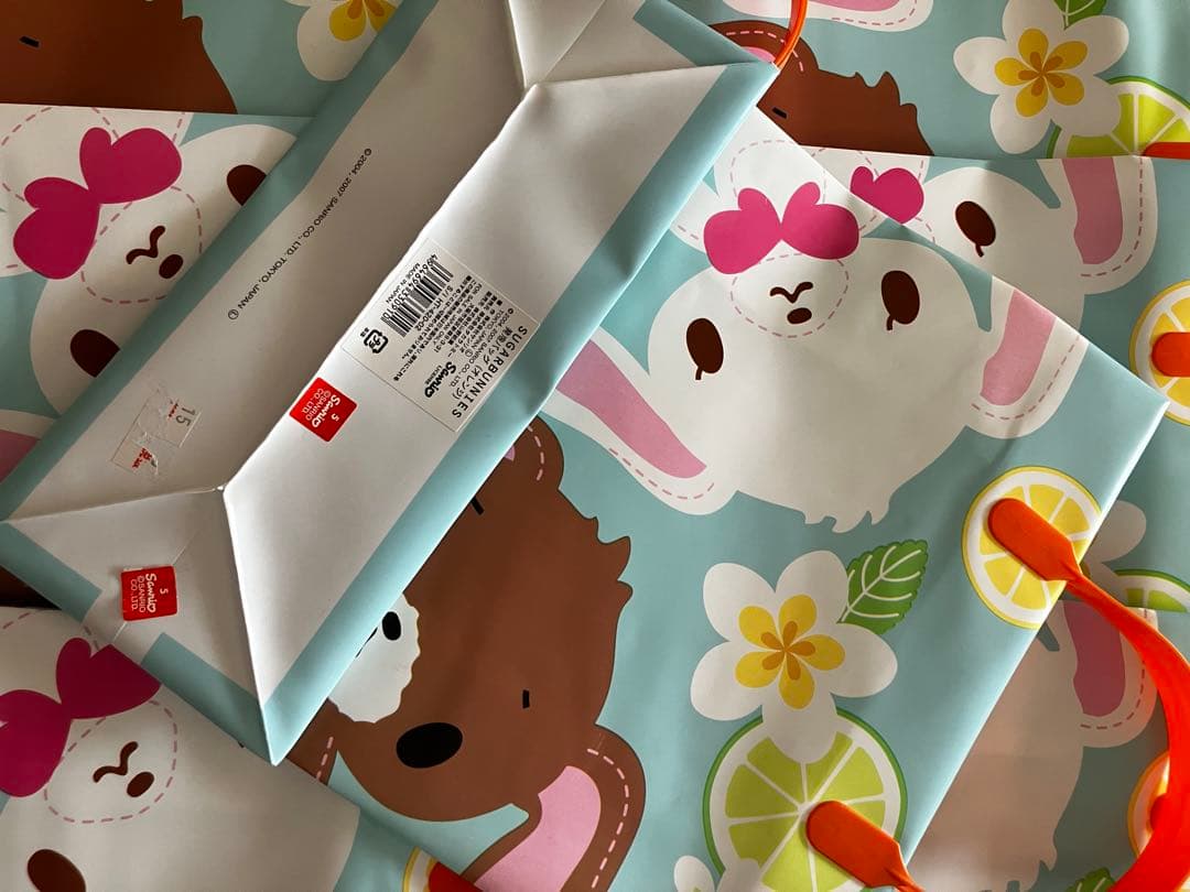 サンリオSugarbunniesシュガーバニーズ発泡バッグ10枚まとめて