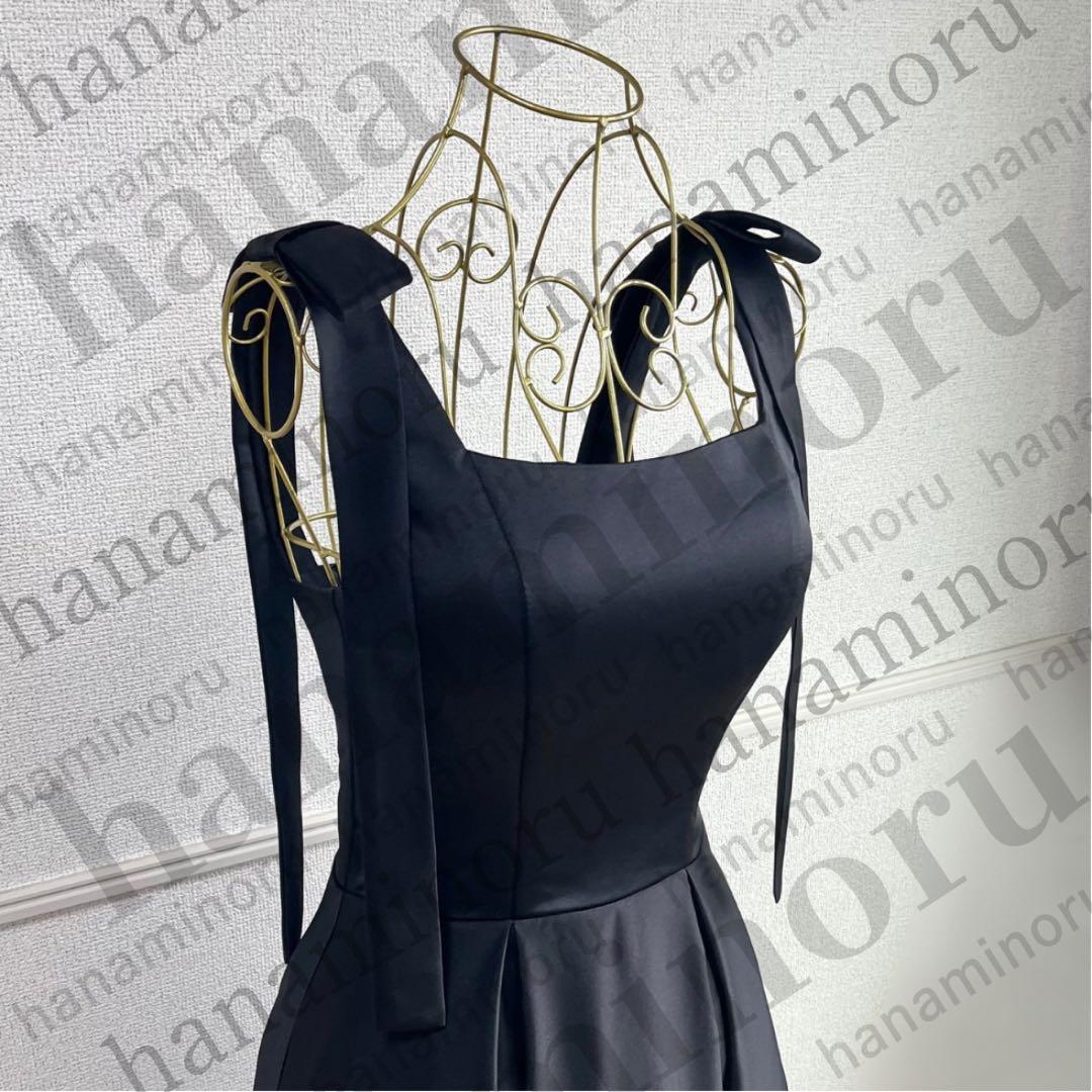 黒　前撮り　結婚式　披露宴　お色直し　パーティー　ドレス　二次会　街撮り