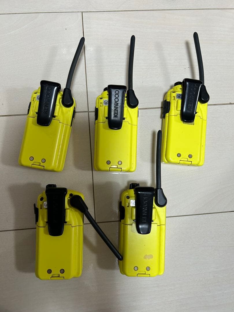 KENWOOD UBZ-LP20トランシーバー インカム　5台セット