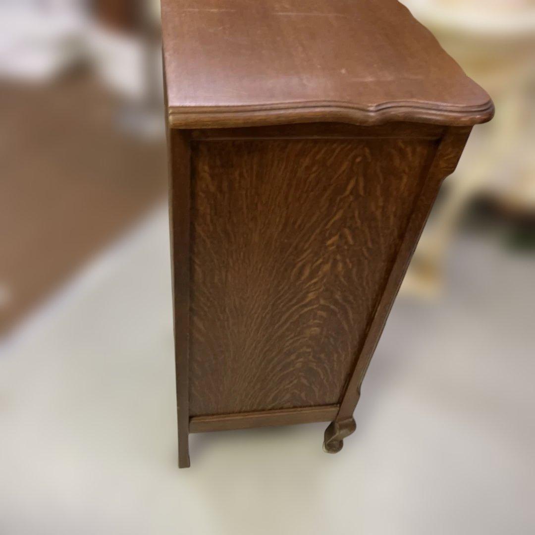 【三越製作所】◇電話台◆ヴィンテージ◇ルーマニア製◆オーク材