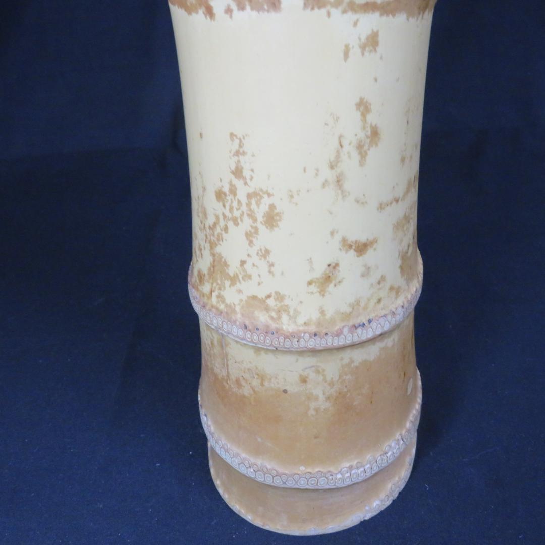 竹花入 茶道具 掛花 置物 兼用 花瓶 一輪挿し フラワーベース 茶器