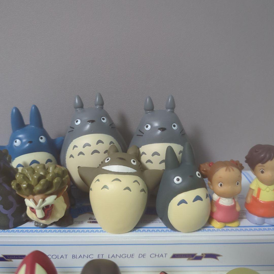 ジブリ もののけ姫 トトロ 指人形 ソフビフィギュア レトロ まとめ売り