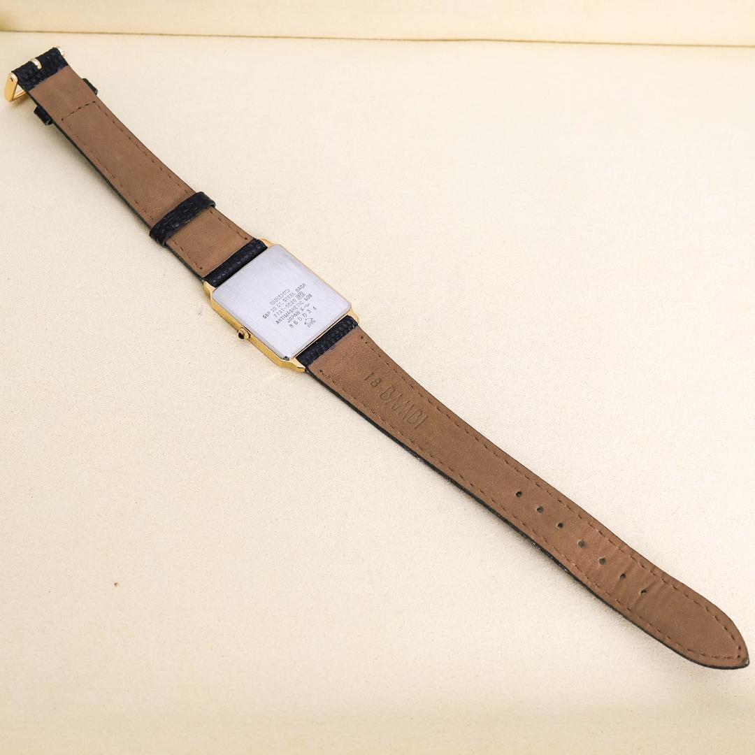 稼働 SEIKO Dolce 腕時計 クラシカル レザー SGP30 2802