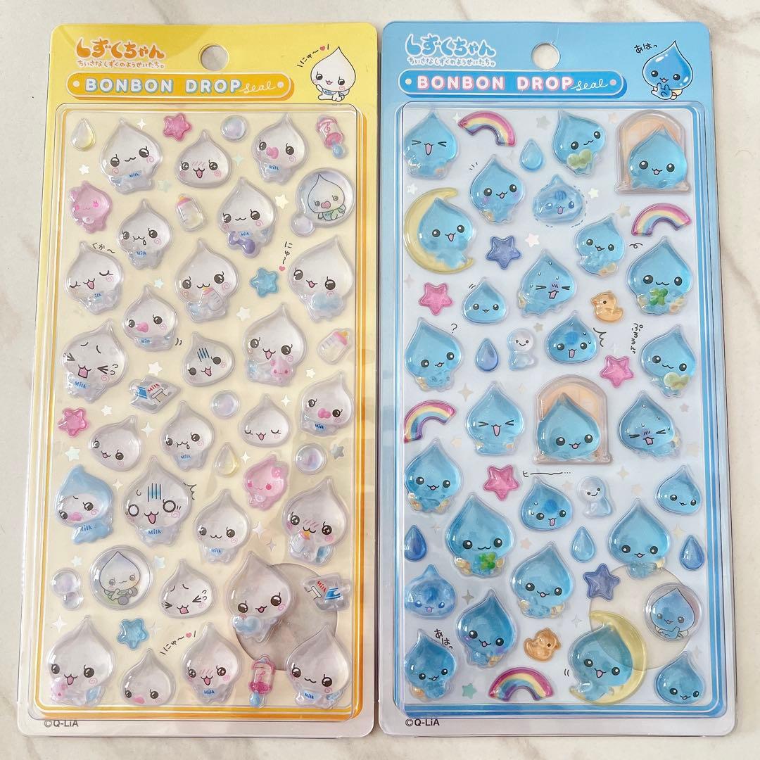 ボンボンドロップシール ボンドロ ミニ スティッチ キティちゃん クロミ 9枚