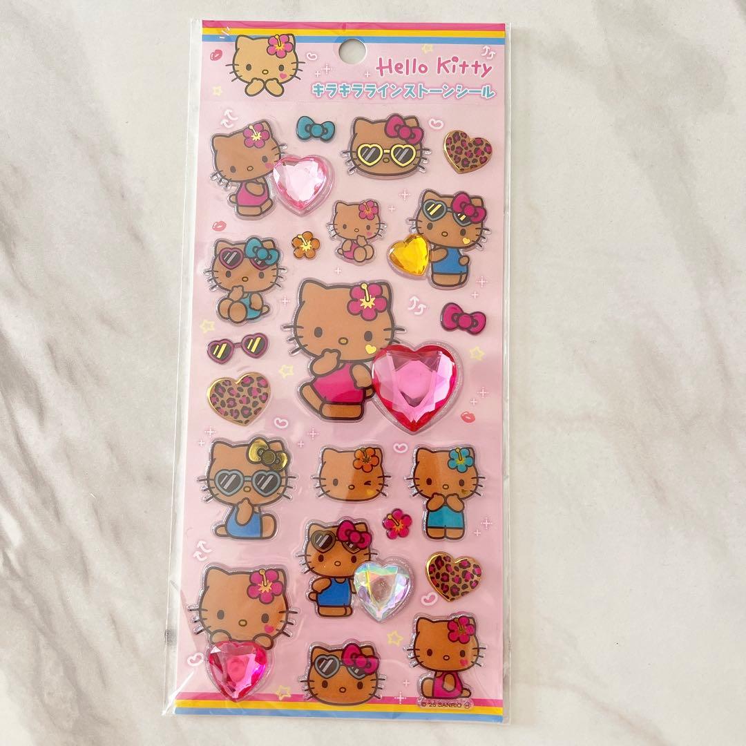 ボンボンドロップシール ボンドロ ミニ スティッチ キティちゃん クロミ 9枚