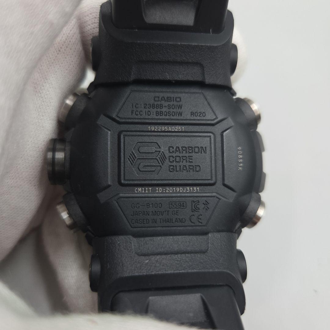 Gショック マッドマスター GG-B100ブラック　カーボンベゼル