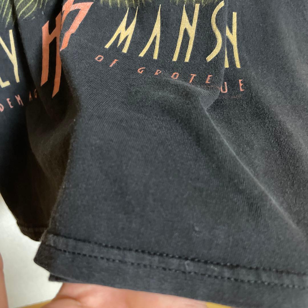 K*様 Marilyn Manson グラフィックTシャツ ブラック large