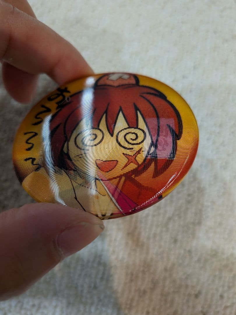 るろうに剣心　緋村剣心　3D缶バッジ　激レア　希少