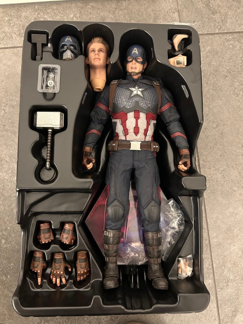 ホットトイズ　キャプテン・アメリカ 1/6スケール アベンジャーズエンドゲーム