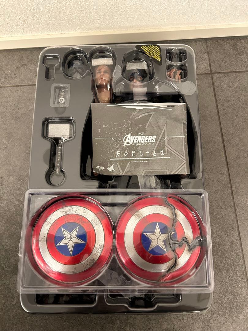 ホットトイズ　キャプテン・アメリカ 1/6スケール アベンジャーズエンドゲーム