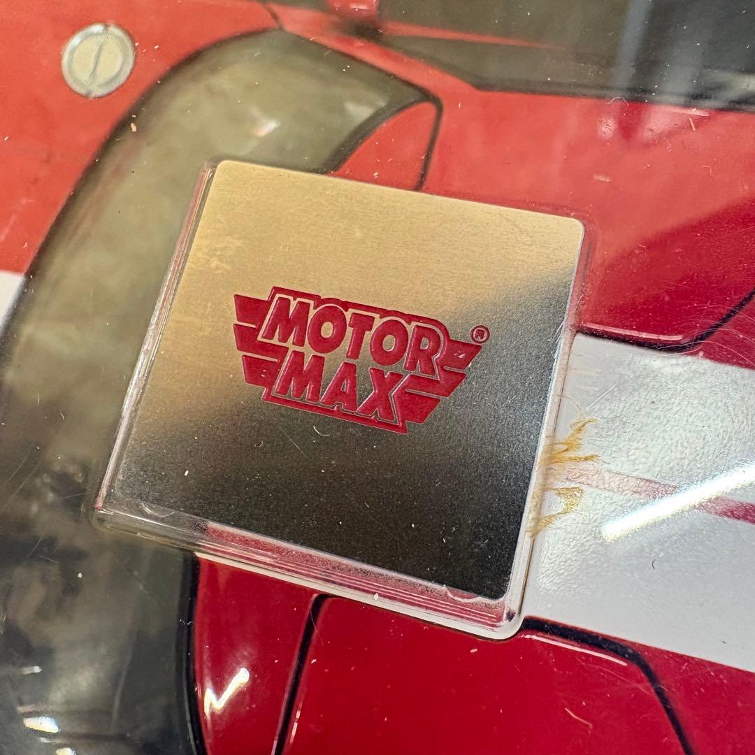 MOTORMAX 1/12 FORD GT フォードGT レッド　ケース付き