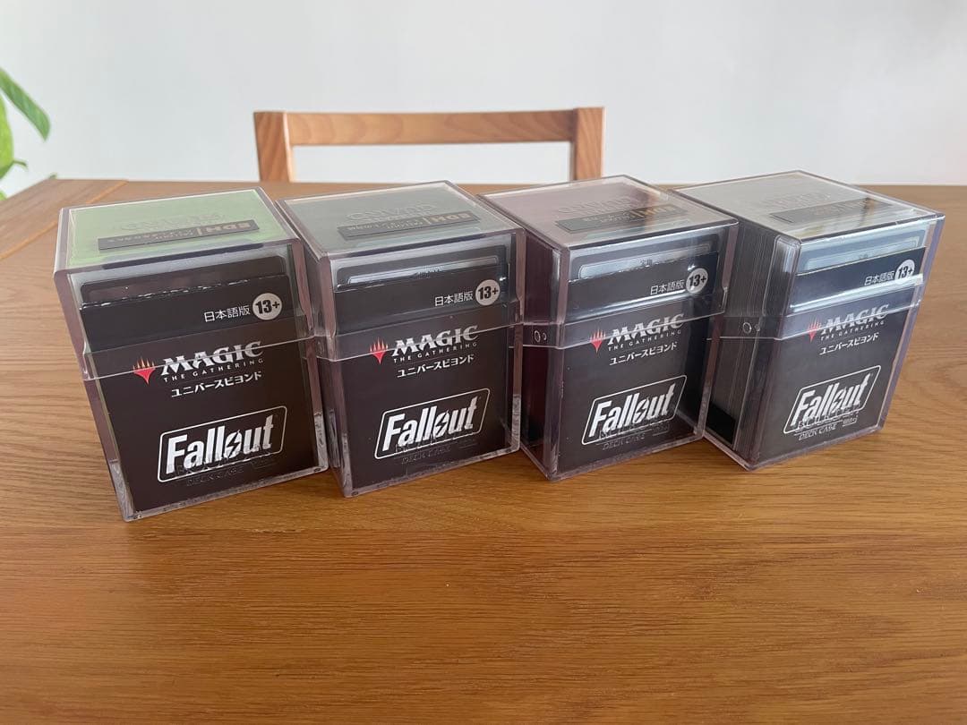 統率者デッキ4種　フォールアウト 美品