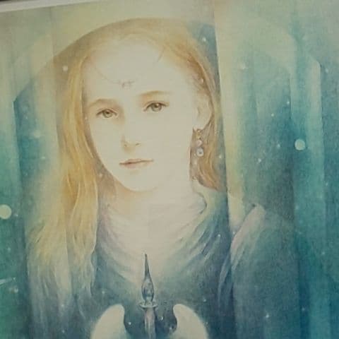 きたのじゅんこ スピカ 星からの伝言 シルクスクリーン　サイン入り