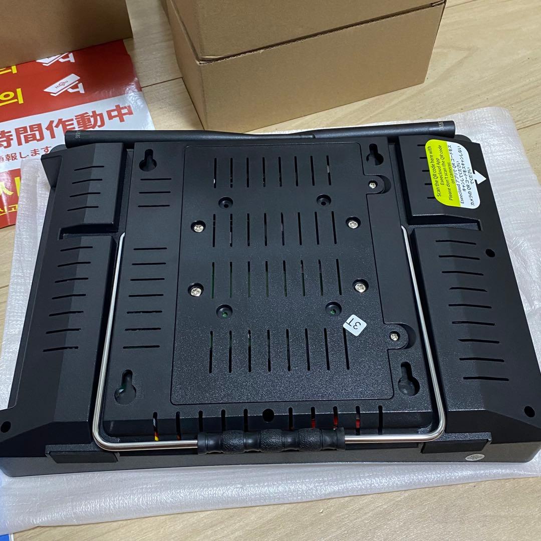 HISEEU 防犯カメラ ワイヤレス 12インチLCD液晶モニタ一