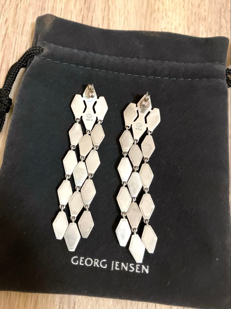 【ジョージジョンセン】  スターリングシルバー ピアス