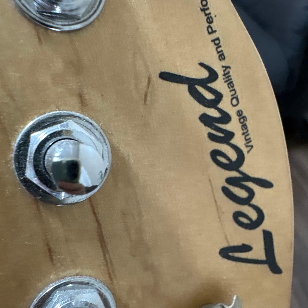 Legend エレキギター 赤 弦なし