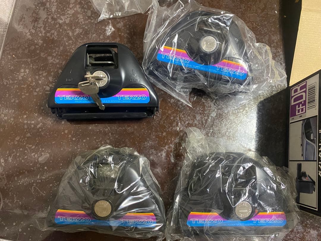 TERZO EF-DR ダイレクトレール専用フットセット