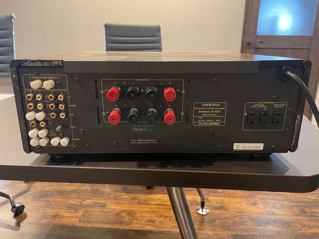 ONKYO オンキョー アンプ integra A-927 電源は確認済　現状品