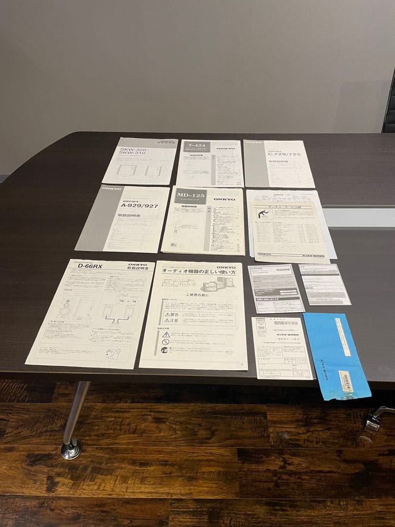 ONKYO オンキョー アンプ integra A-927 電源は確認済　現状品