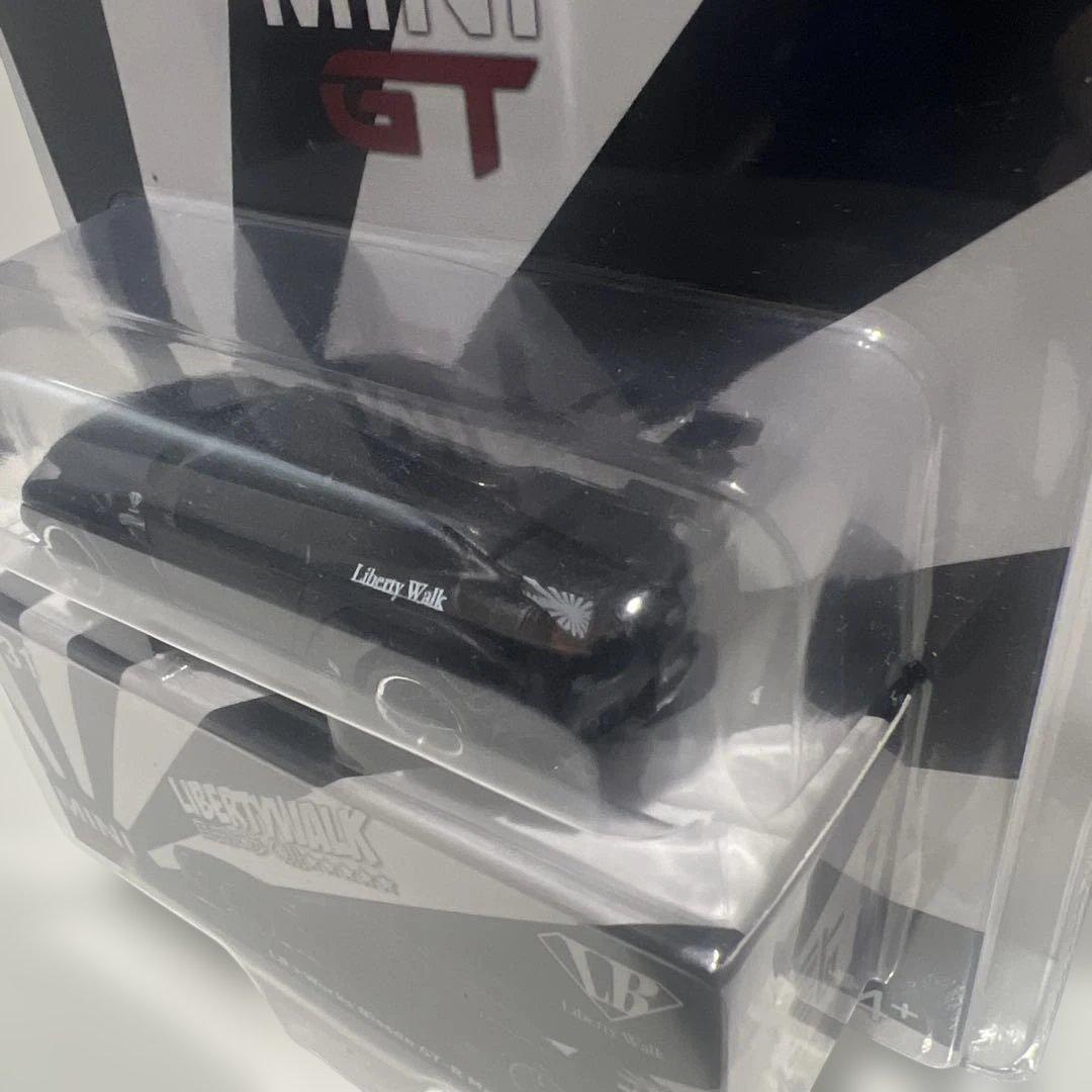 MINIGT リバティーウォーク 日産 GT-R マットブラック