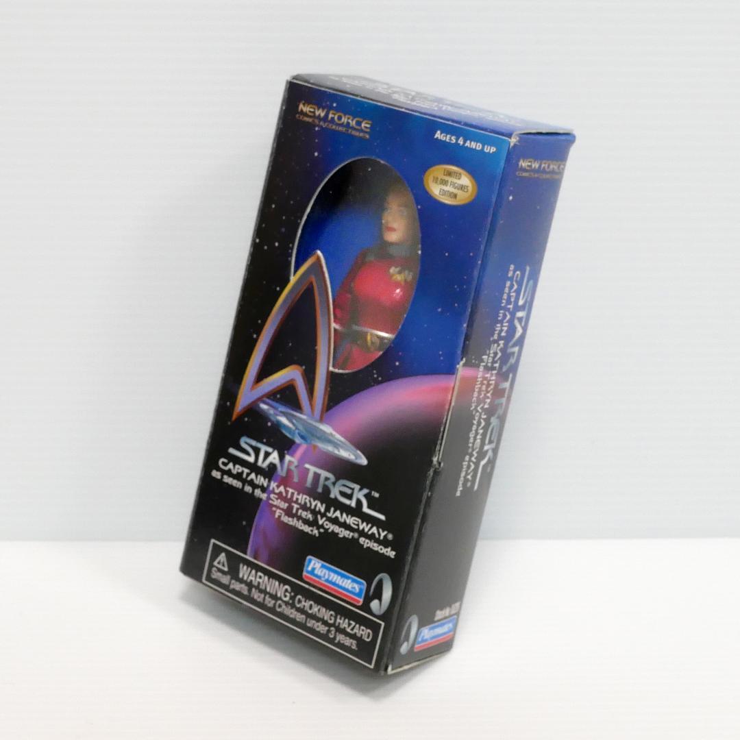 「スタートレック」限定版アクションフィギュア（プレイメイツ社）ジェインウェイ艦長