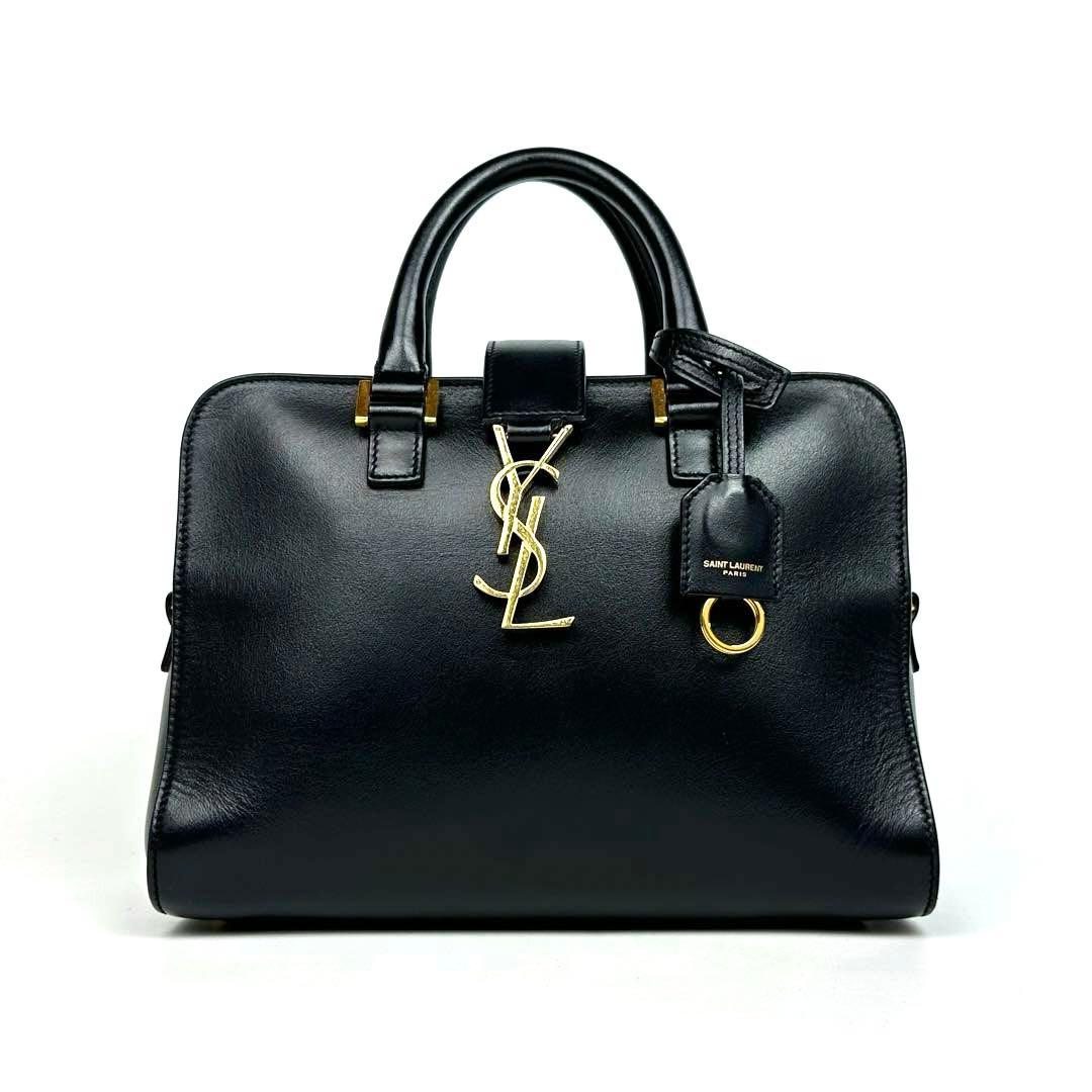 azsaサンローランパリ ベイビーカバス ハンドバッグ YSL