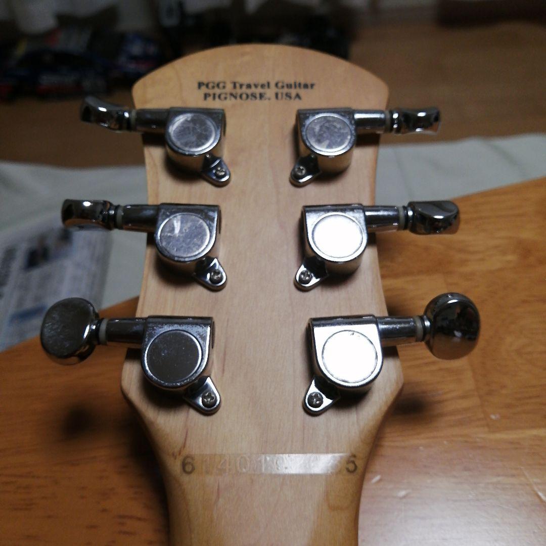 ピグノーズ　Pignose レッド エレキギター　コンパクト ケース付き