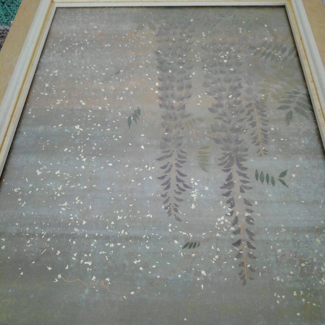 日本画　夕立の後