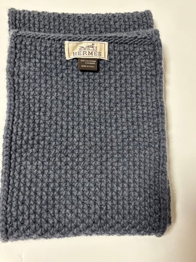 【FUKU】HERMES エルメス スヌード ネックウォーマー