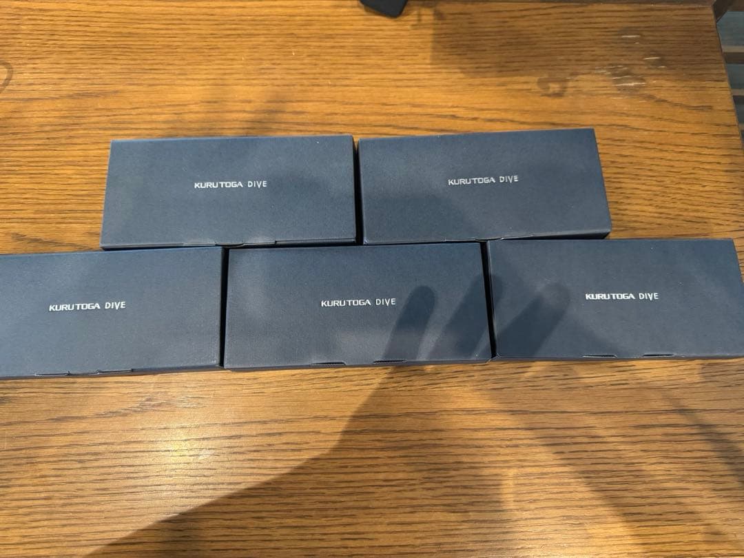 【新品未使用　5本セット】KURUTOGA DIVE トワイライトオレンジ