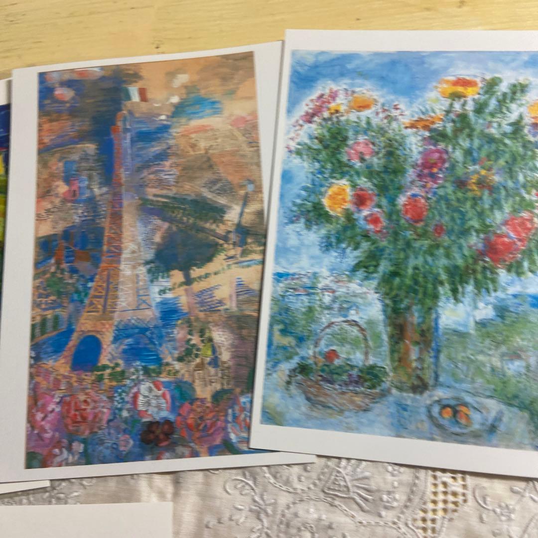 美術館めぐり　ポストカード8枚おまとめ