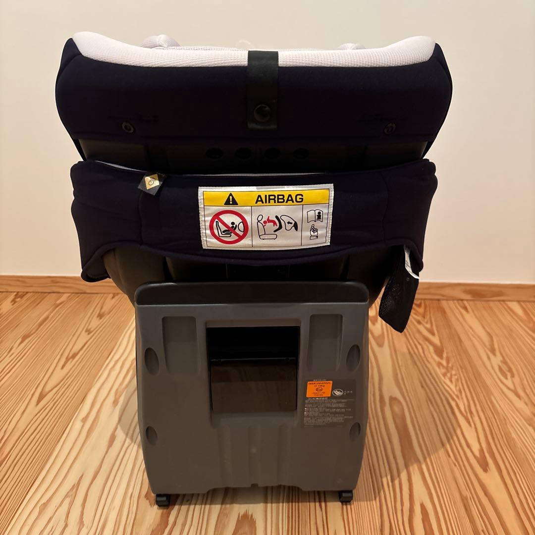 combi クルムーヴ ISOFIX チャイルドシート　ネイビー　取説あり